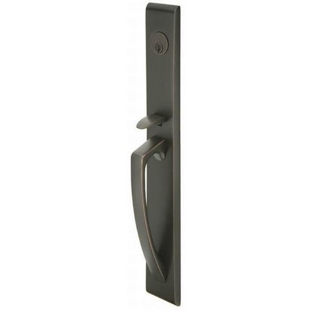 Emtek Oil Rubbed Bronze Handleset 4806BLUS10B 4806BLUS10B